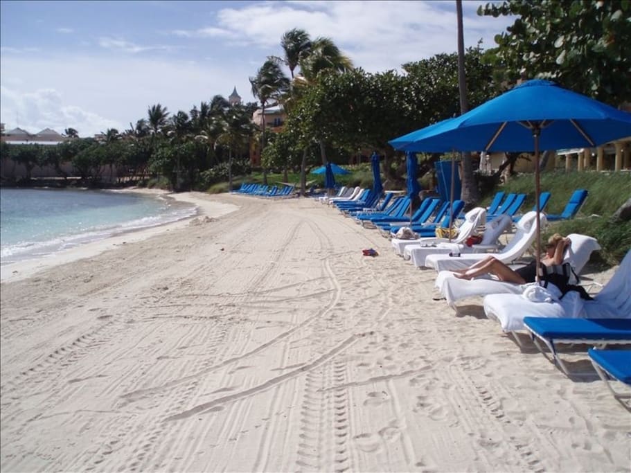 Ritz Carlton St. Thomas Destination Club beach
