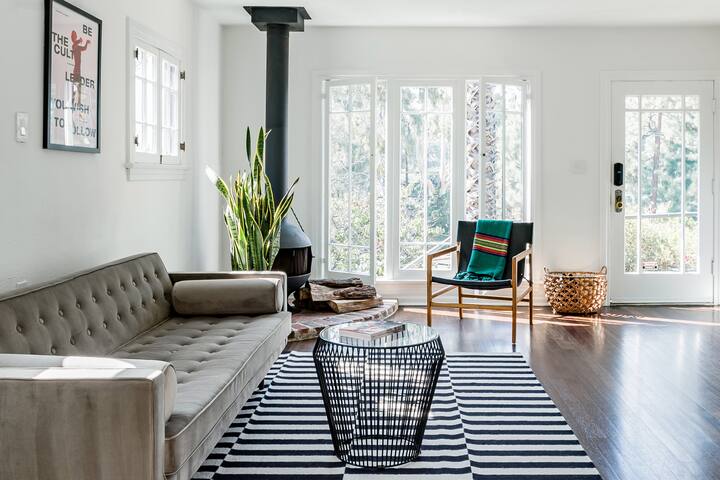 Explore Silver Lake from a Charming Bungalow