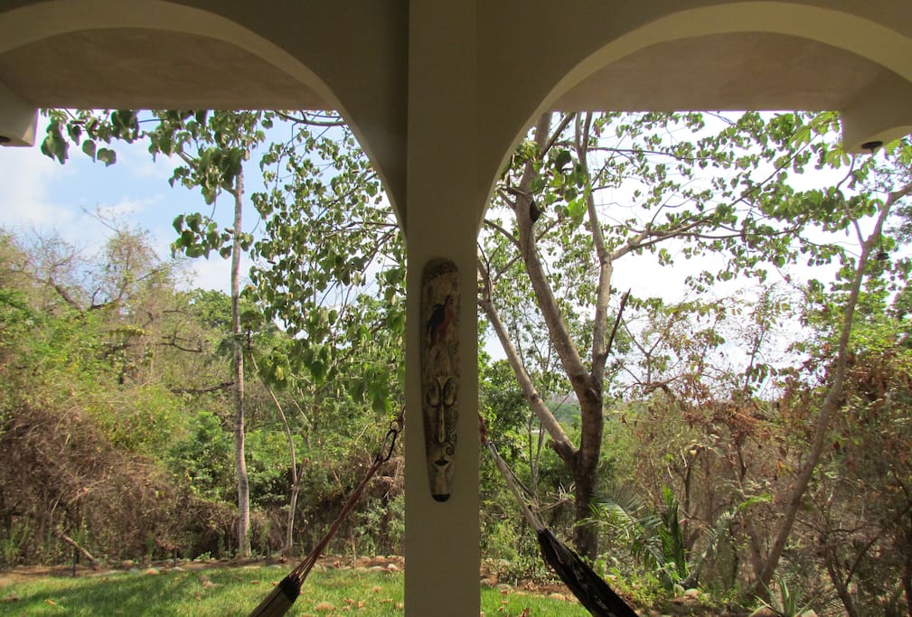 Sweet view from the terrazzo! Cool arches!