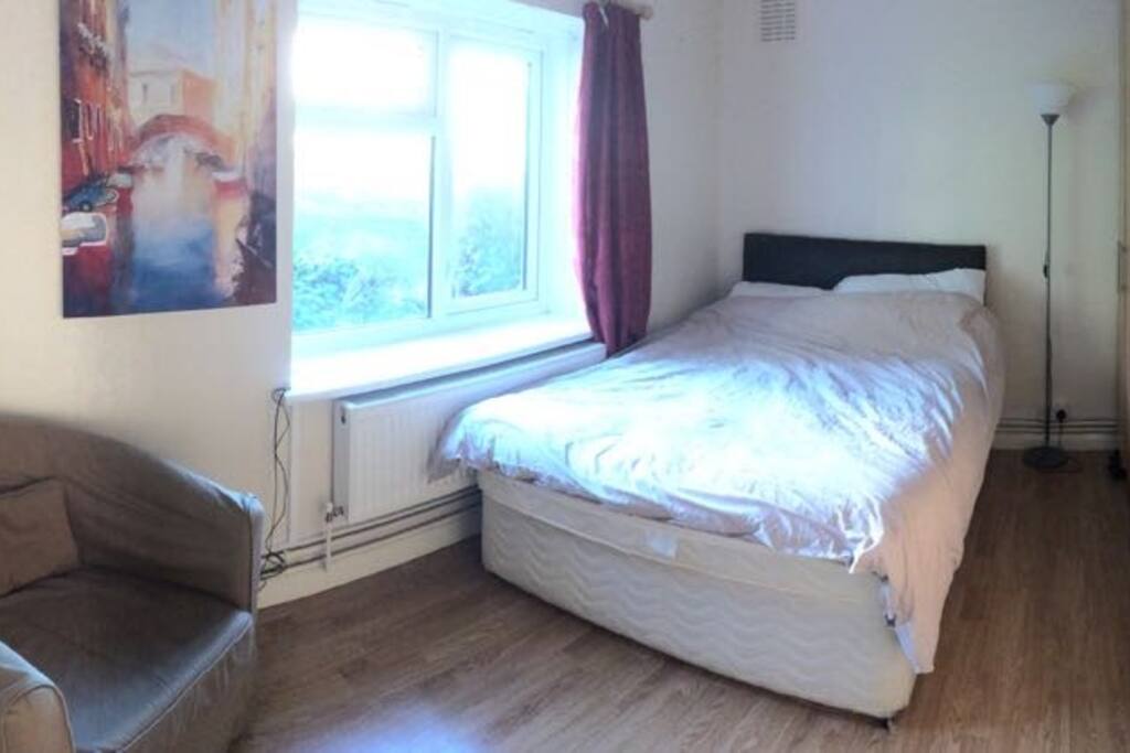 Double bedroom with ample storage/wardrobes