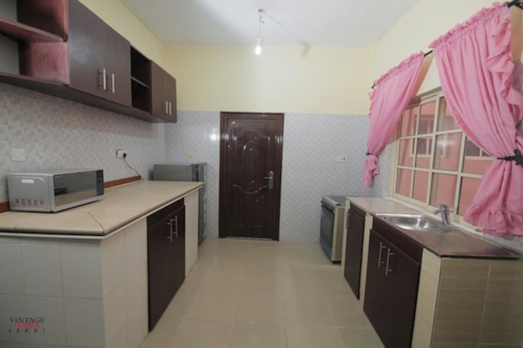 Fully functional kitchen