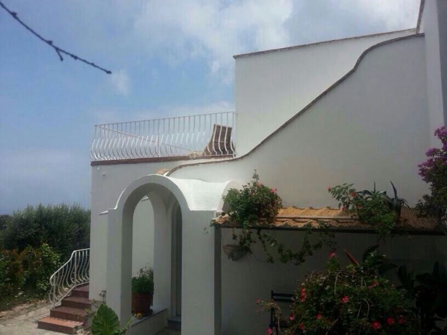 Our Little Caprese Home, surrounded by a huge garden