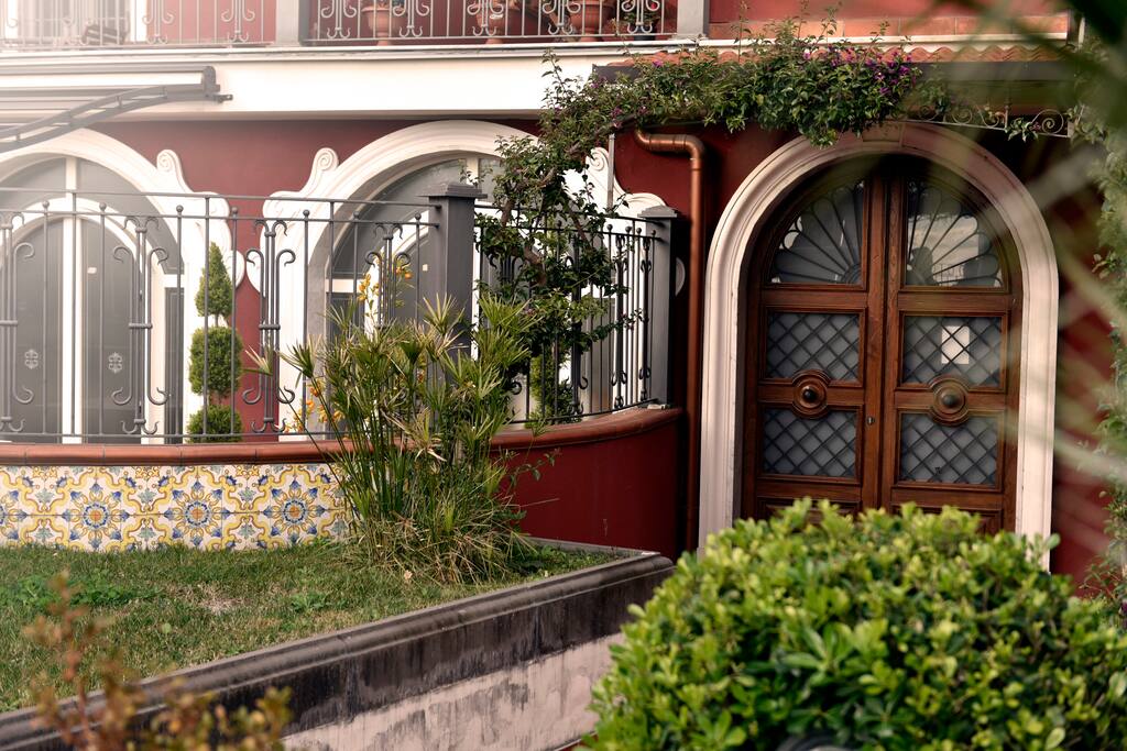 Main entrance Villa Aphrodite