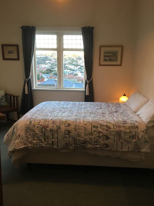 Clean and comfy bedroom