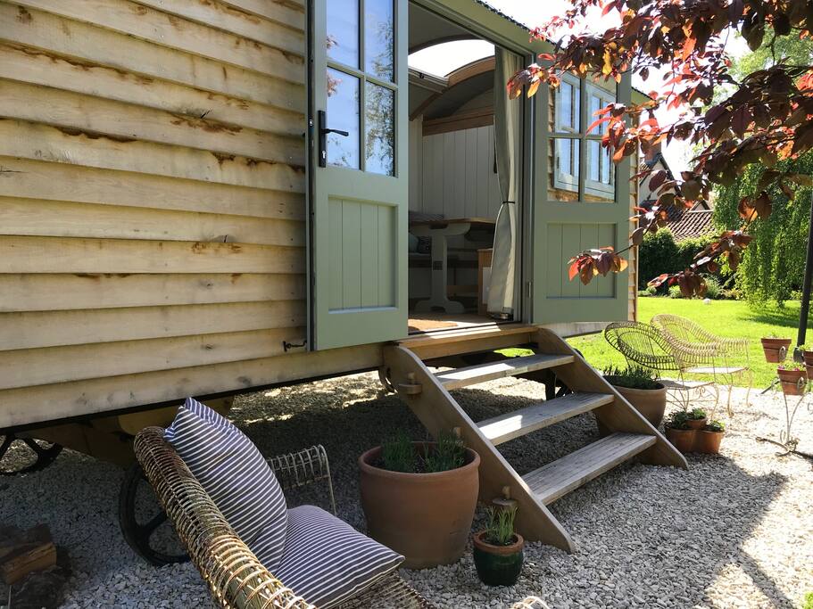 The hut