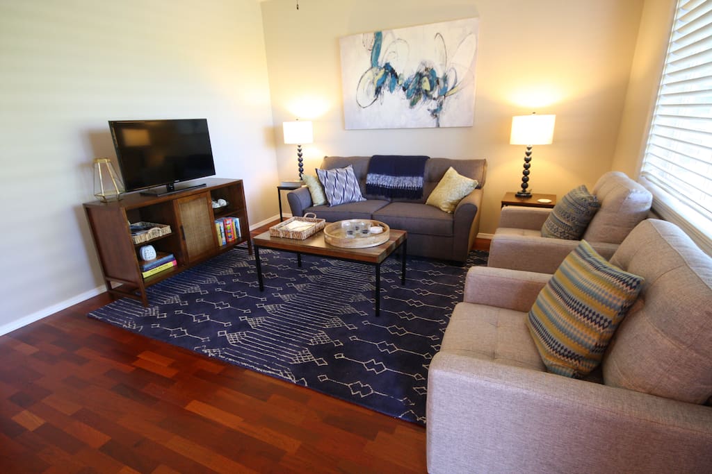 All new furnishings; Cable TV