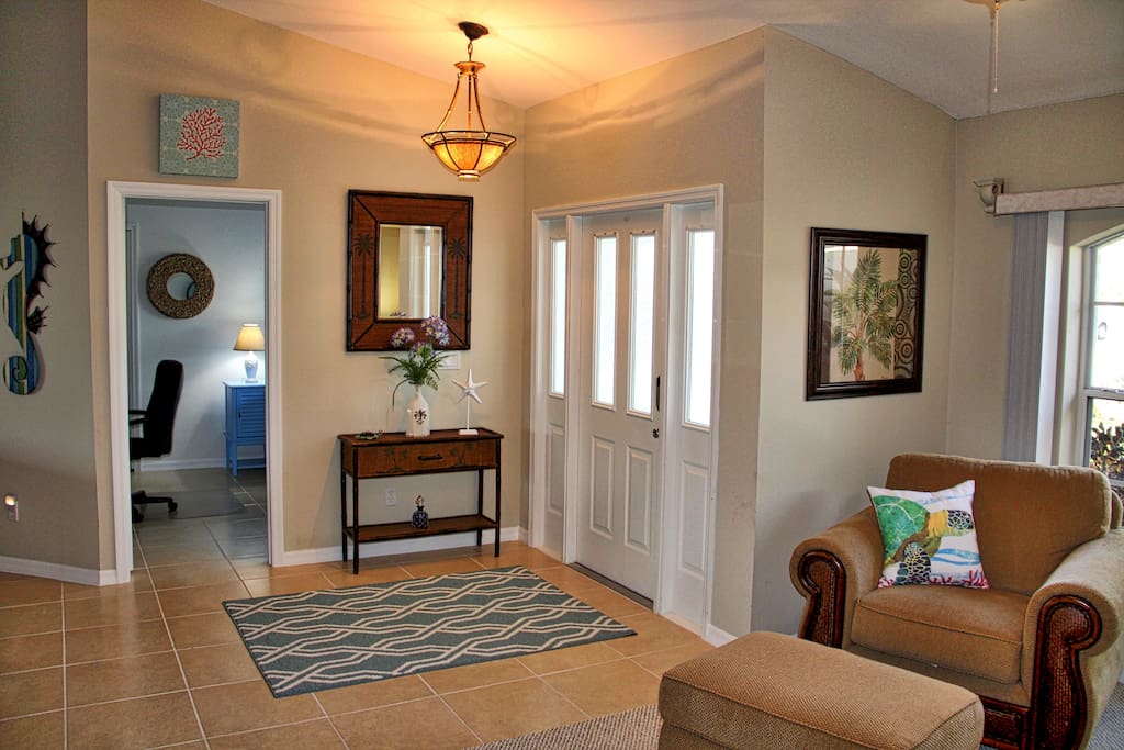 The home is warm and inviting and you can feel it the moment you walk in.