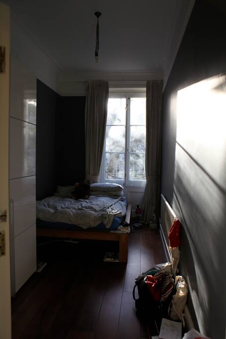 Double Glazing window, good storage and a lovely double bed