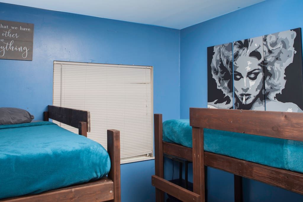 Shared Rooms with 8 inch memory foam Mattresses