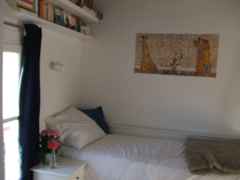 Studio, single bed (extensible), ideal for one person or young couple.