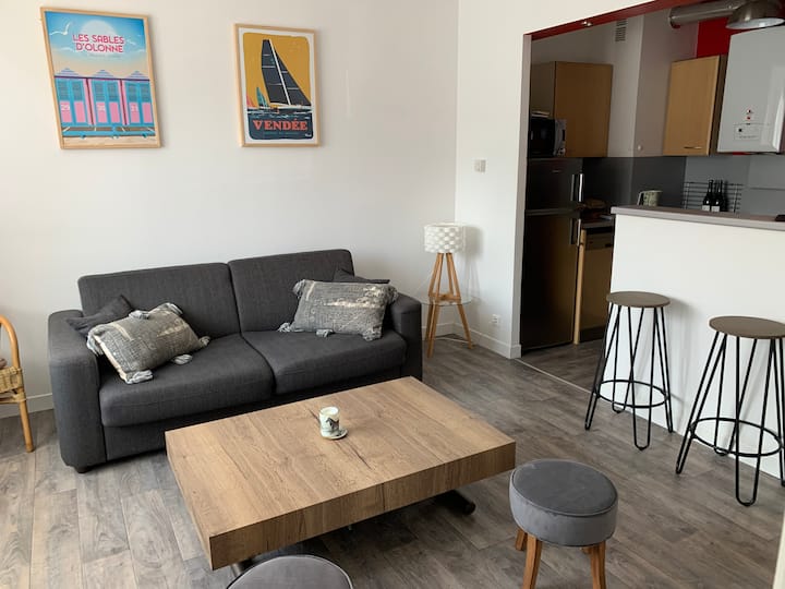 Les Sables, Appartement Lumineux, Plage 150 M. - Les Sables-d'Olonne