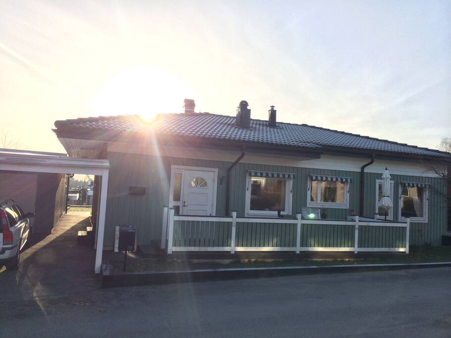 Front of the house