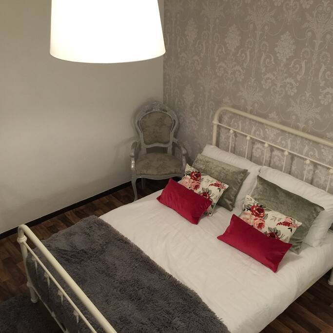 Master bedroom with access to west facing balcony
