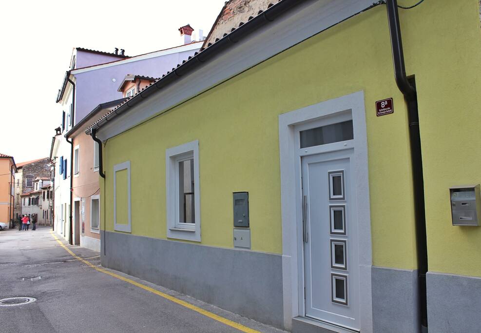 Front side of the house