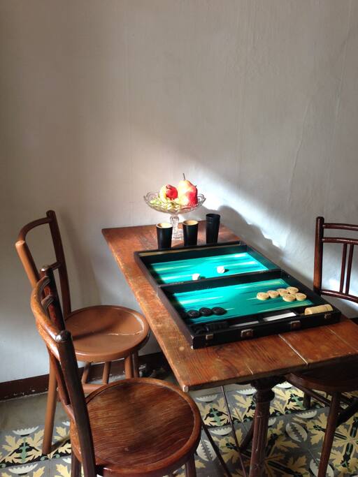 Jeux de société à disposition