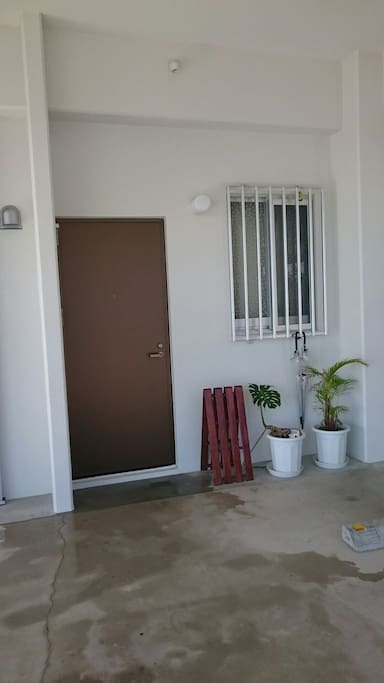 お部屋の入口です。