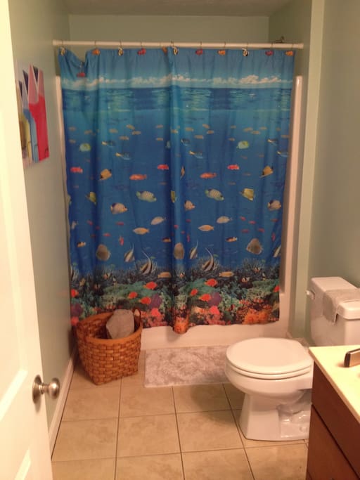 Shared bathroom