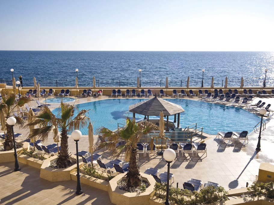 Resort's main pool