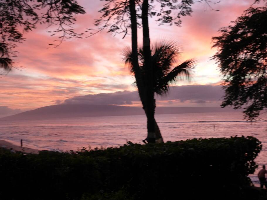 sunset from your lanai