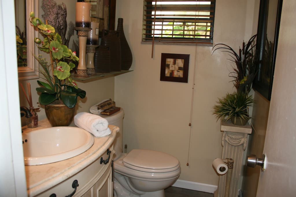 guest/half bathroom