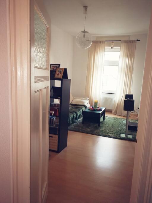 Living room (view from the hall)