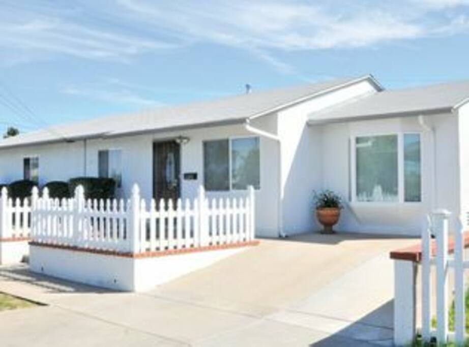 Front house entrance