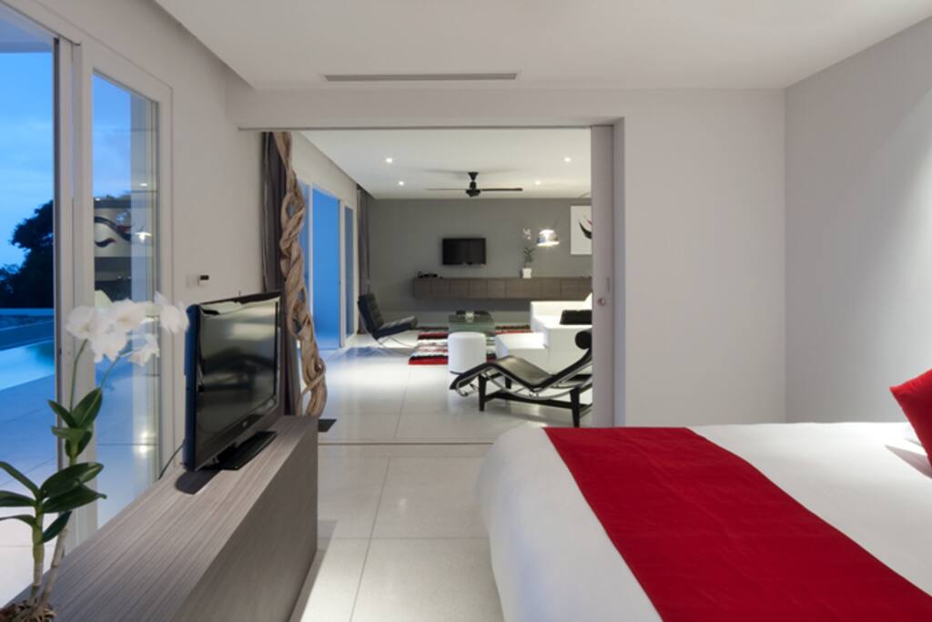 Bedroom connect to living room