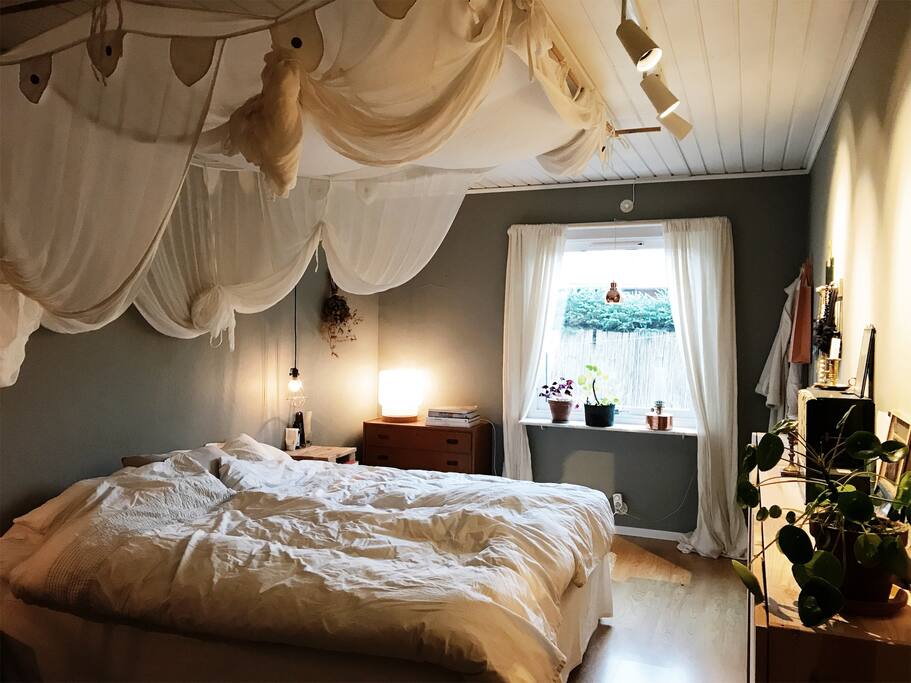 Bedroom 1 with large double bed