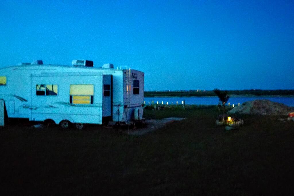 This area in Alberta is know for it's lack of light pollution - making it ideal for star gazing