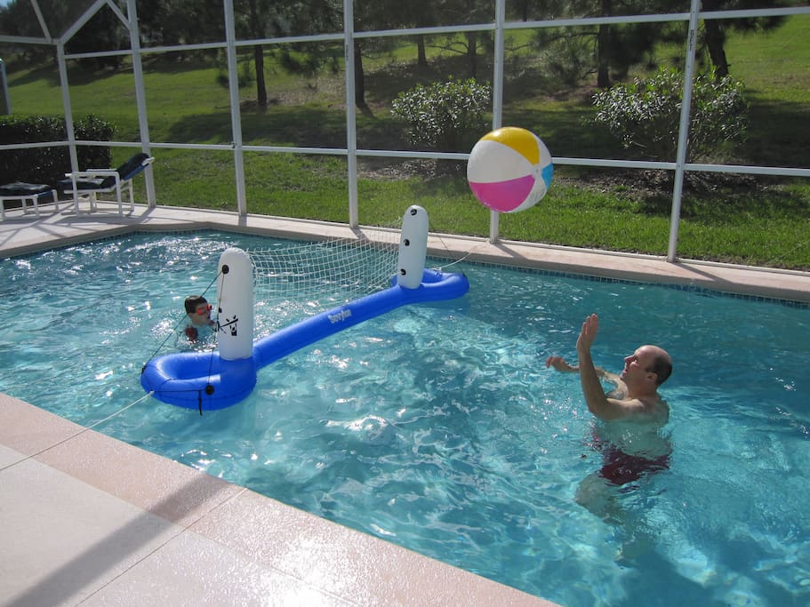 Pool Volleyball