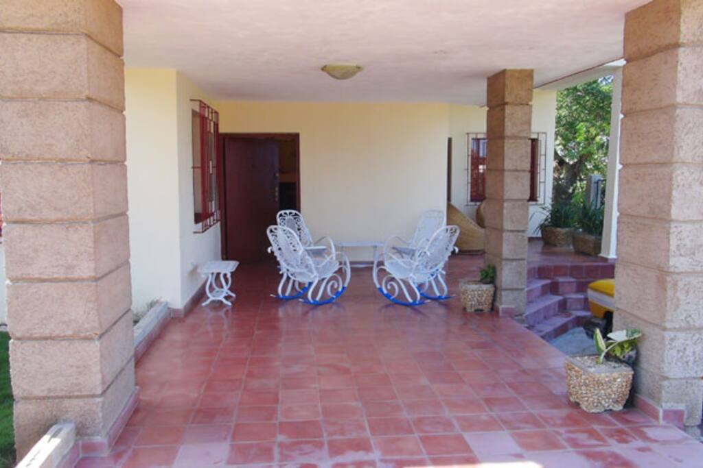 Front patio