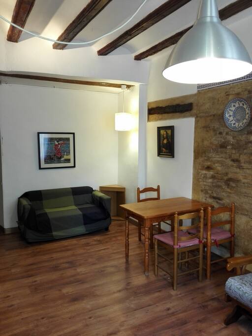 Sala d'estar-Le salon-Dinning room