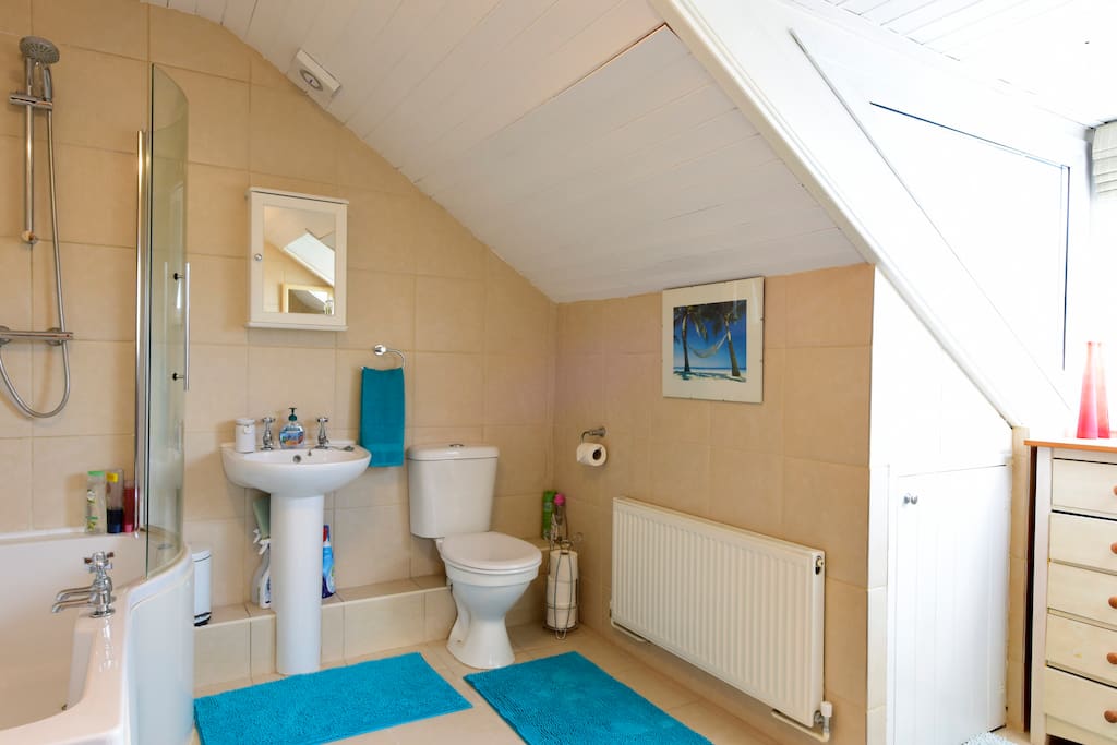 Every guest has their own private bathroom.