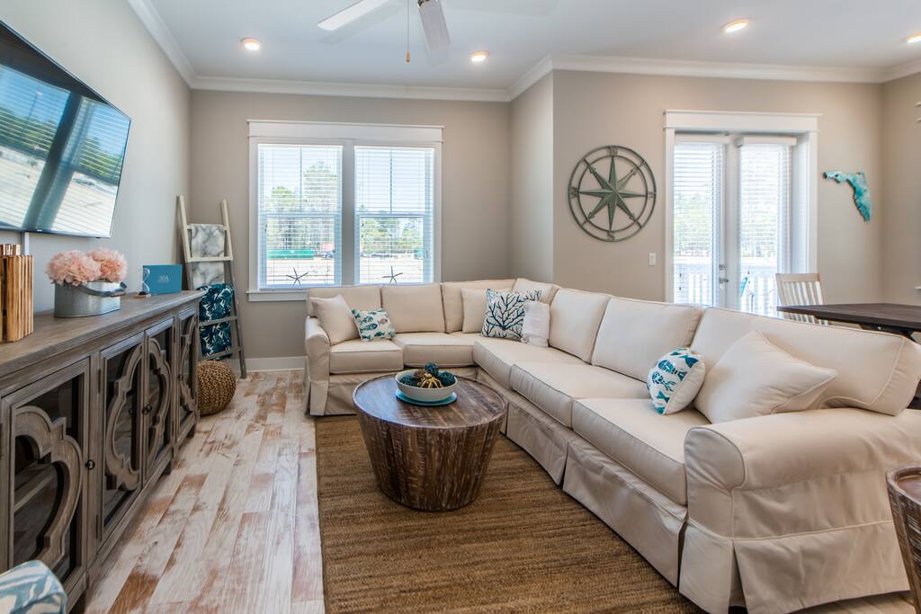 Room for All on the Large Sectional!