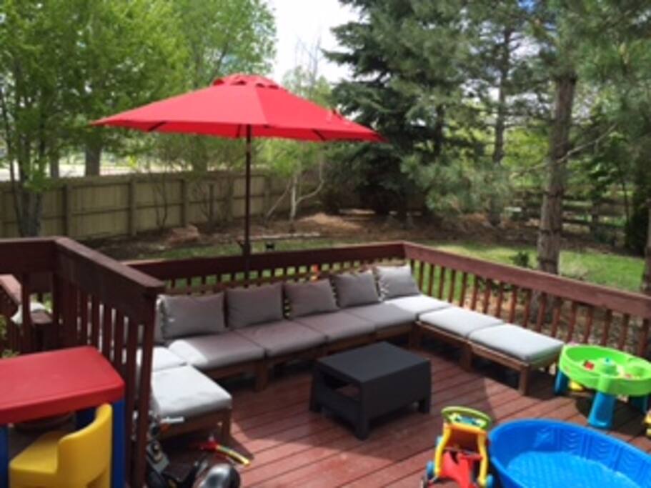 Back patio