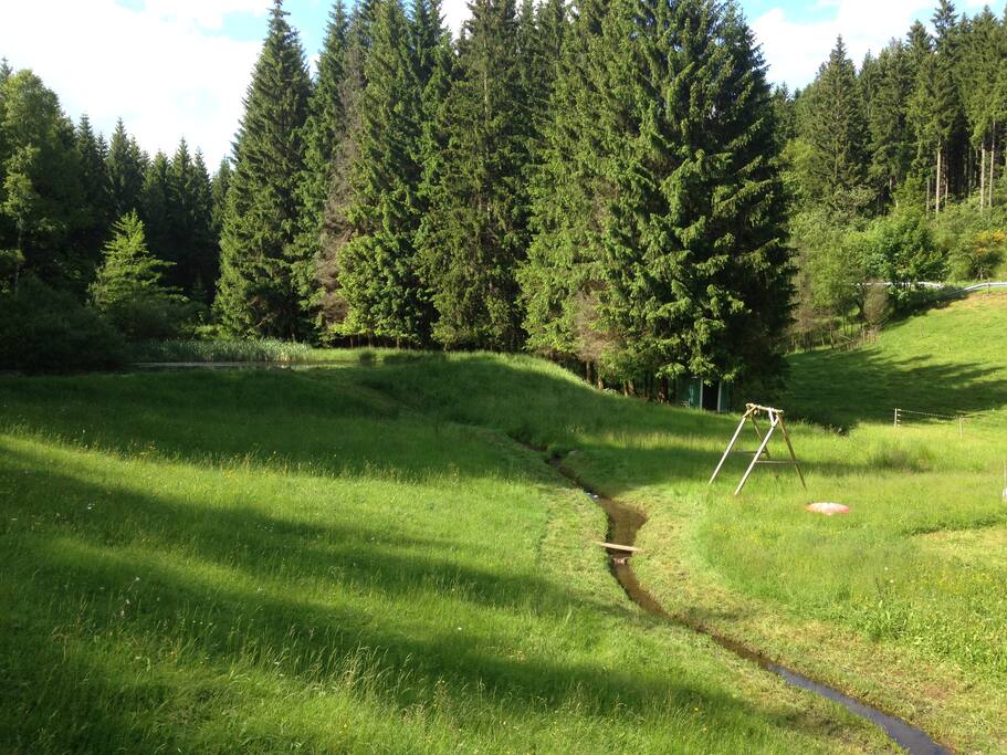 Blick zum oberen Teich
