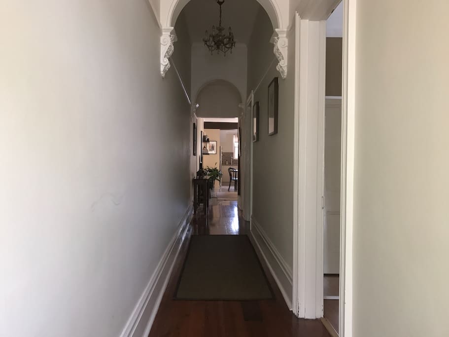 Hallway towards to living area