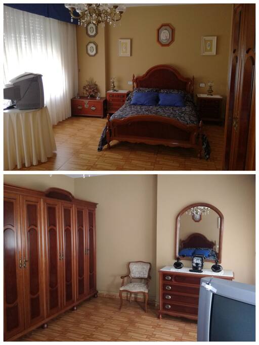 Habitación cama matrimonio nº1