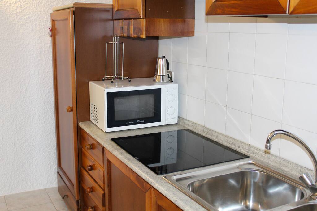 La cucina equipaggiata