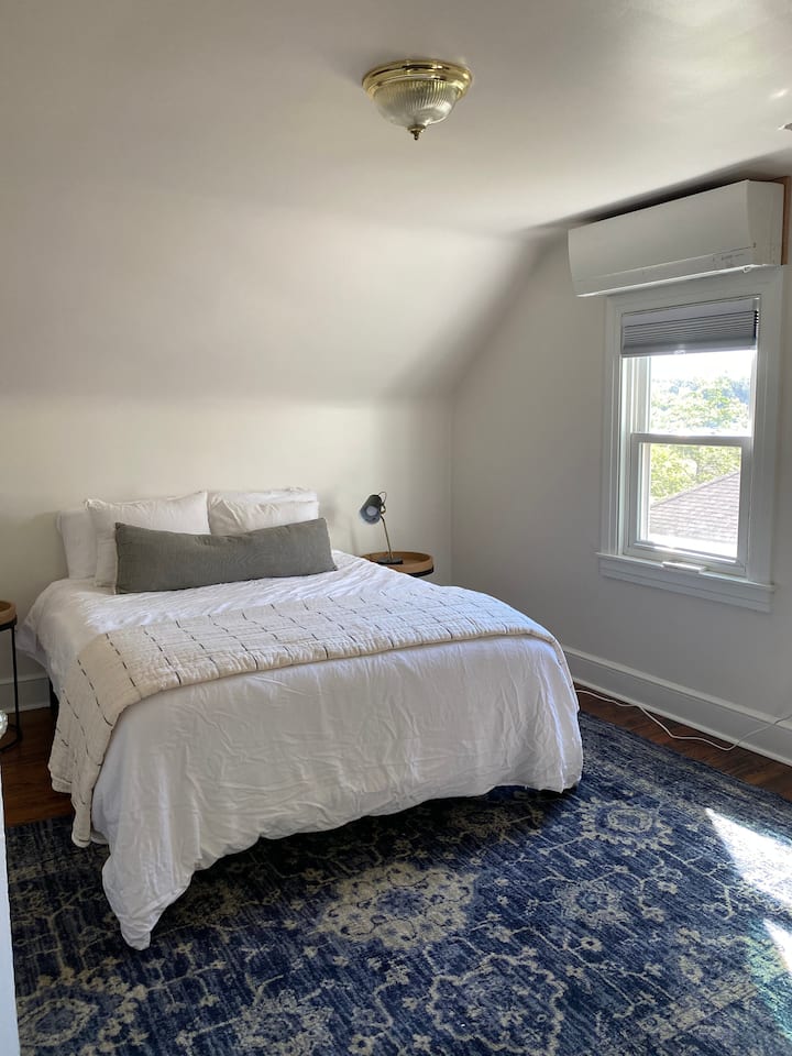 One of the bedrooms at the Homestead.