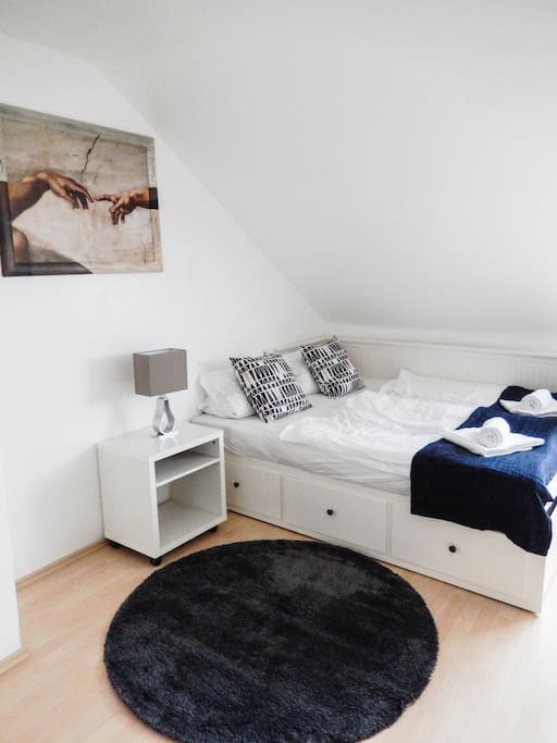 Gemütliches Doppelbett