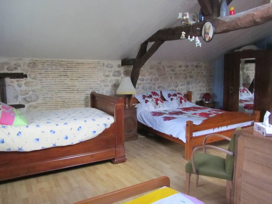 Chambre bleue