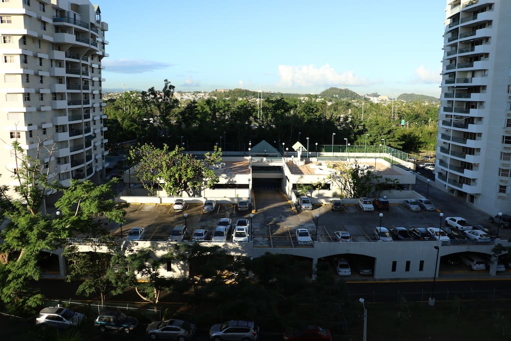 Vista desde el balcón