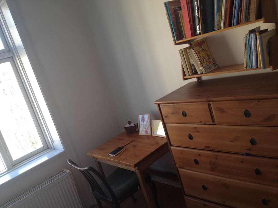 Small table and drawer