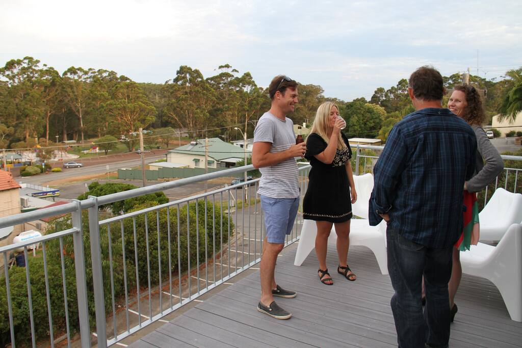 Balcony overlooking Foreshore