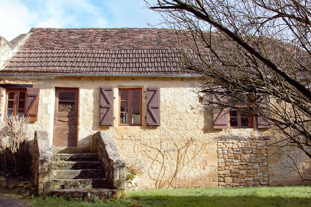 Maison en pierre (ancienne grange rénovée)
