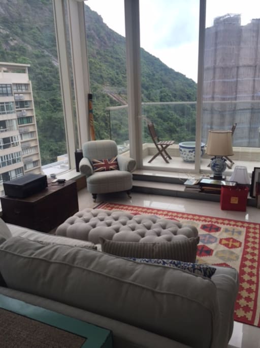 Living Room and Balcony