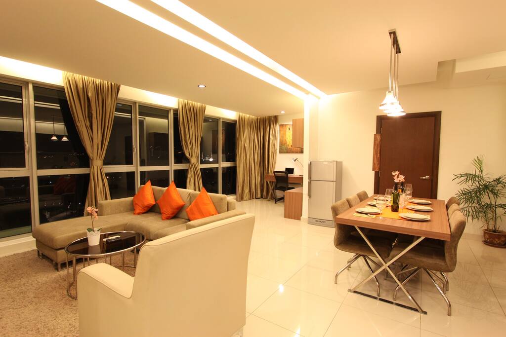 and a kitchen...