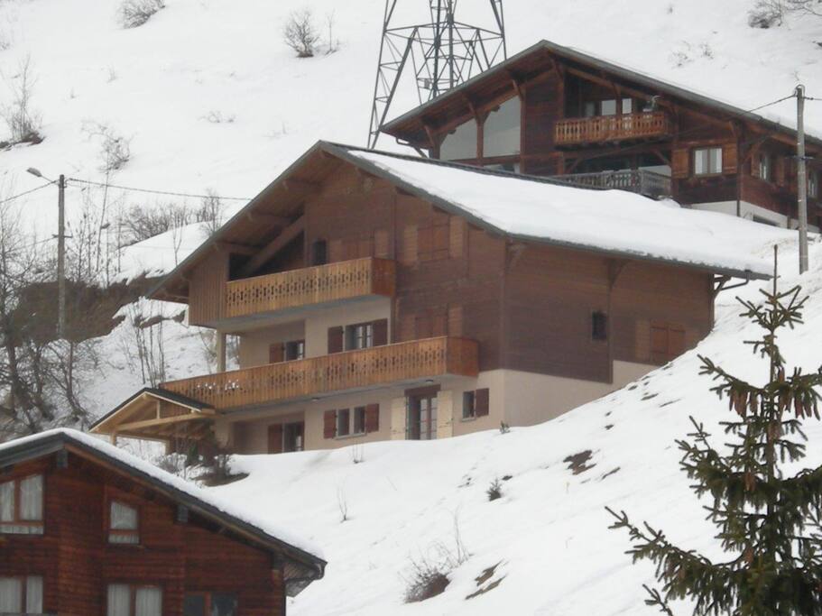 Back view of the chalet (2).