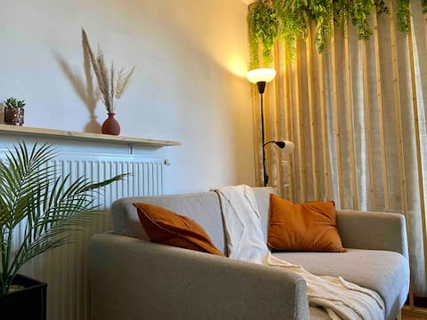 Cozy studio in Vaulx, silk, 100 m from the metro/tram